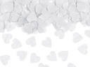 Confetti Hearts 16x16cm White 15G