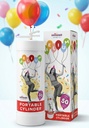 Portable Disposable Helium Tank Inflates Approx 50 x 9'' Latex Balloons