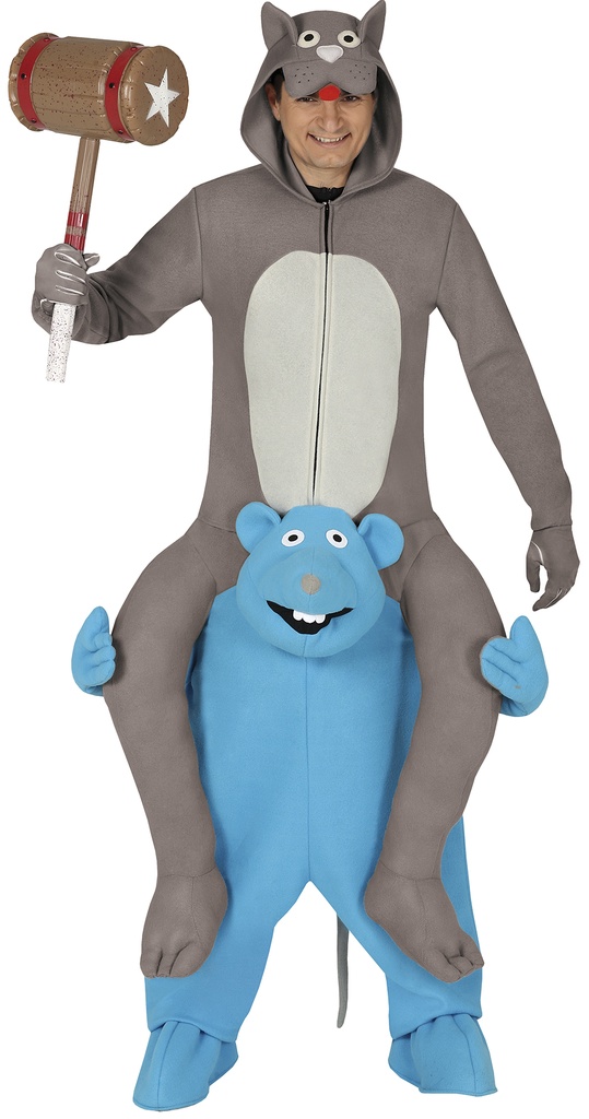 Cat & Mouse Let Me Go Costume - Adult Size Large (52-54)