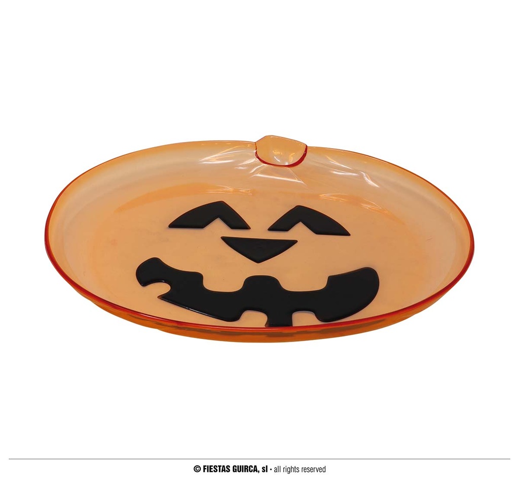 Halloween Pumpkin Plate 32x28cm
