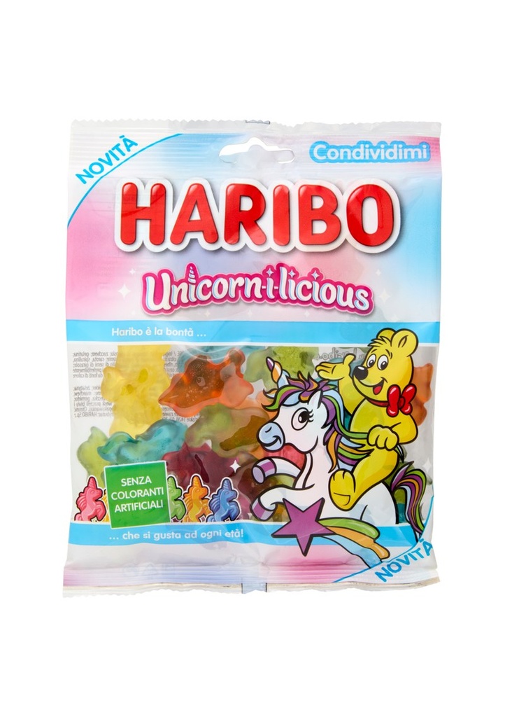 [013519] Haribo Unicornilicious 160g