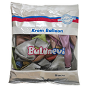 Balonevi Single Latex Balloons Chrome