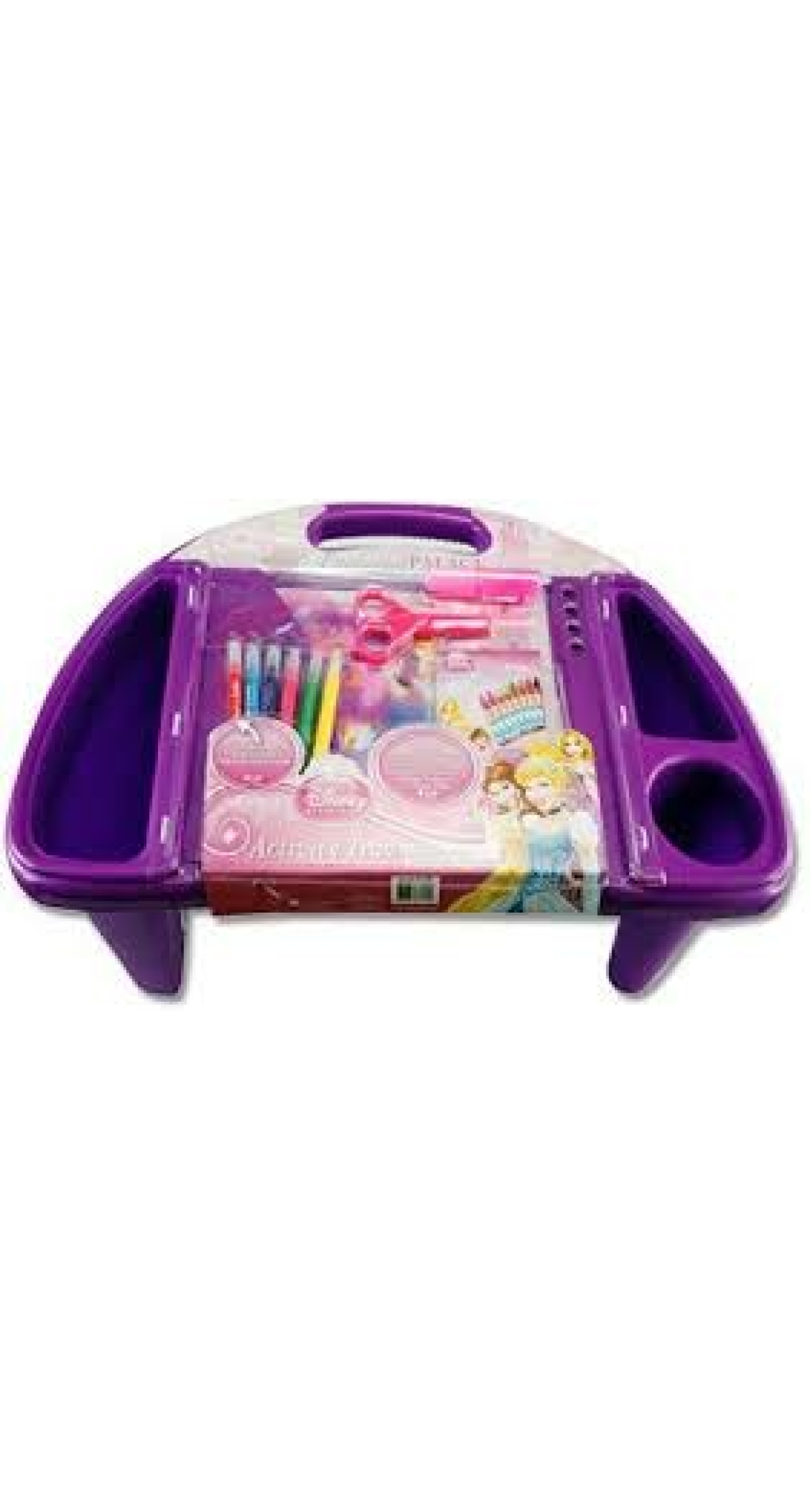 Disney Princess Activity Tray (Assorted Pink/Purple) - For Age 3+ Years