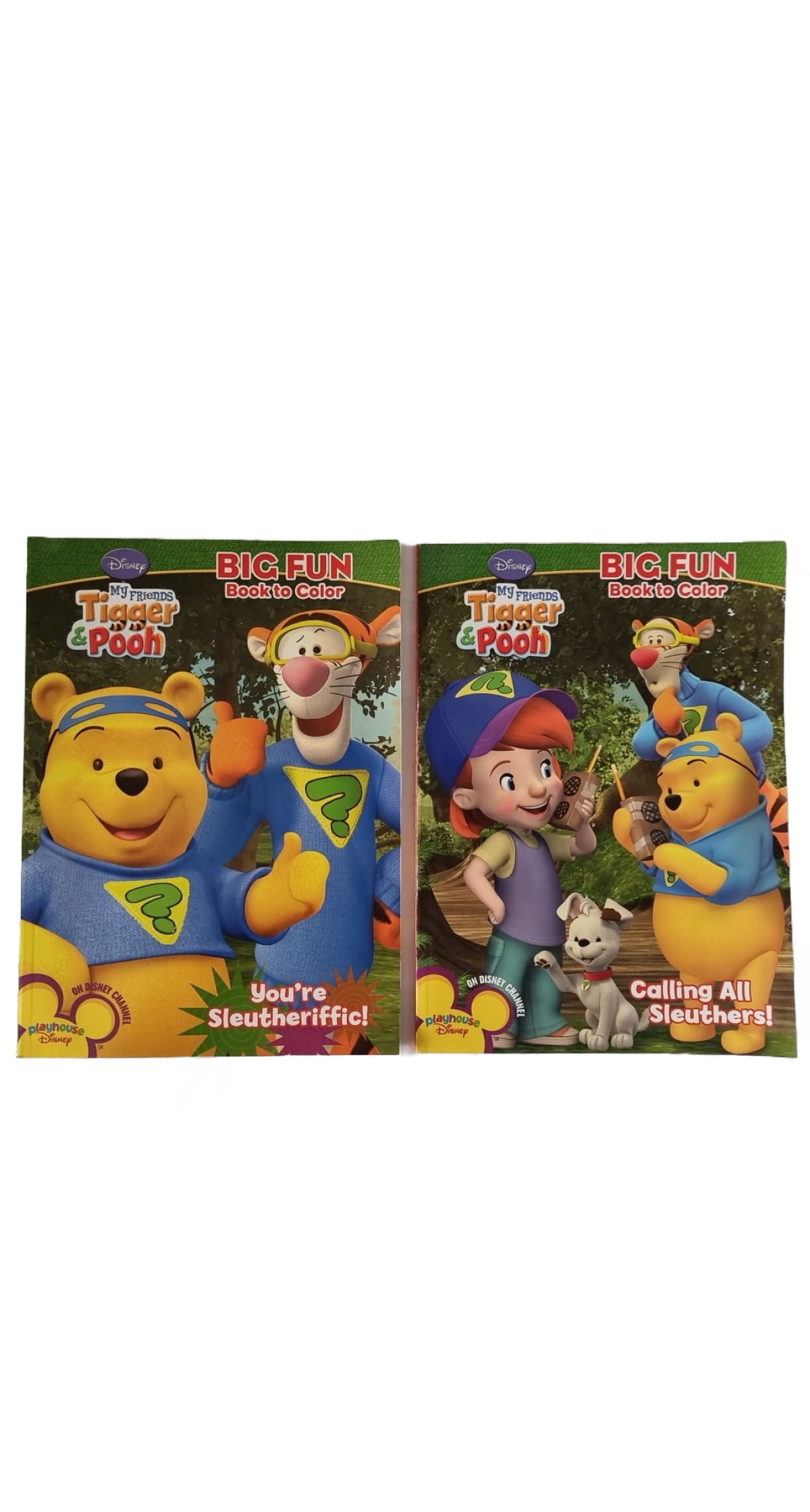 My Friends Tigger & Pooh (Assorted Designs) Big Fun Coloring Book 11" x 8" - 96 Pages