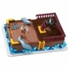 Pirates of the Caribbean Plastic Cake Topper Set of 6 Pieces.