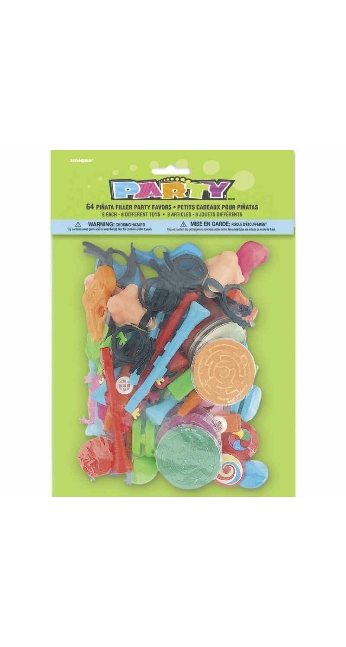 Pinata and Party Bags Fillers - 64pk