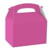 Bright Pink Party Boxes - 20cm x 15cm x 9.5cm