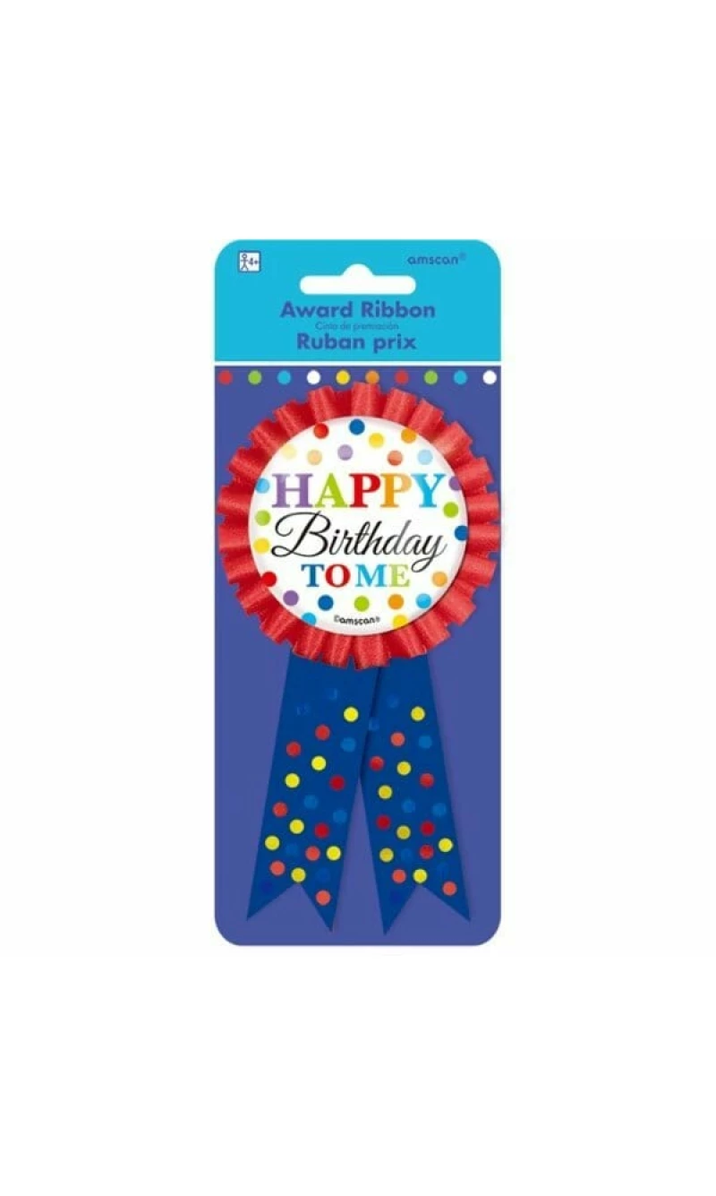 Award Ribbon Birthday - 15cm