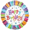 Radiant Happy Birthday to You Mini Foil Balloon 9"