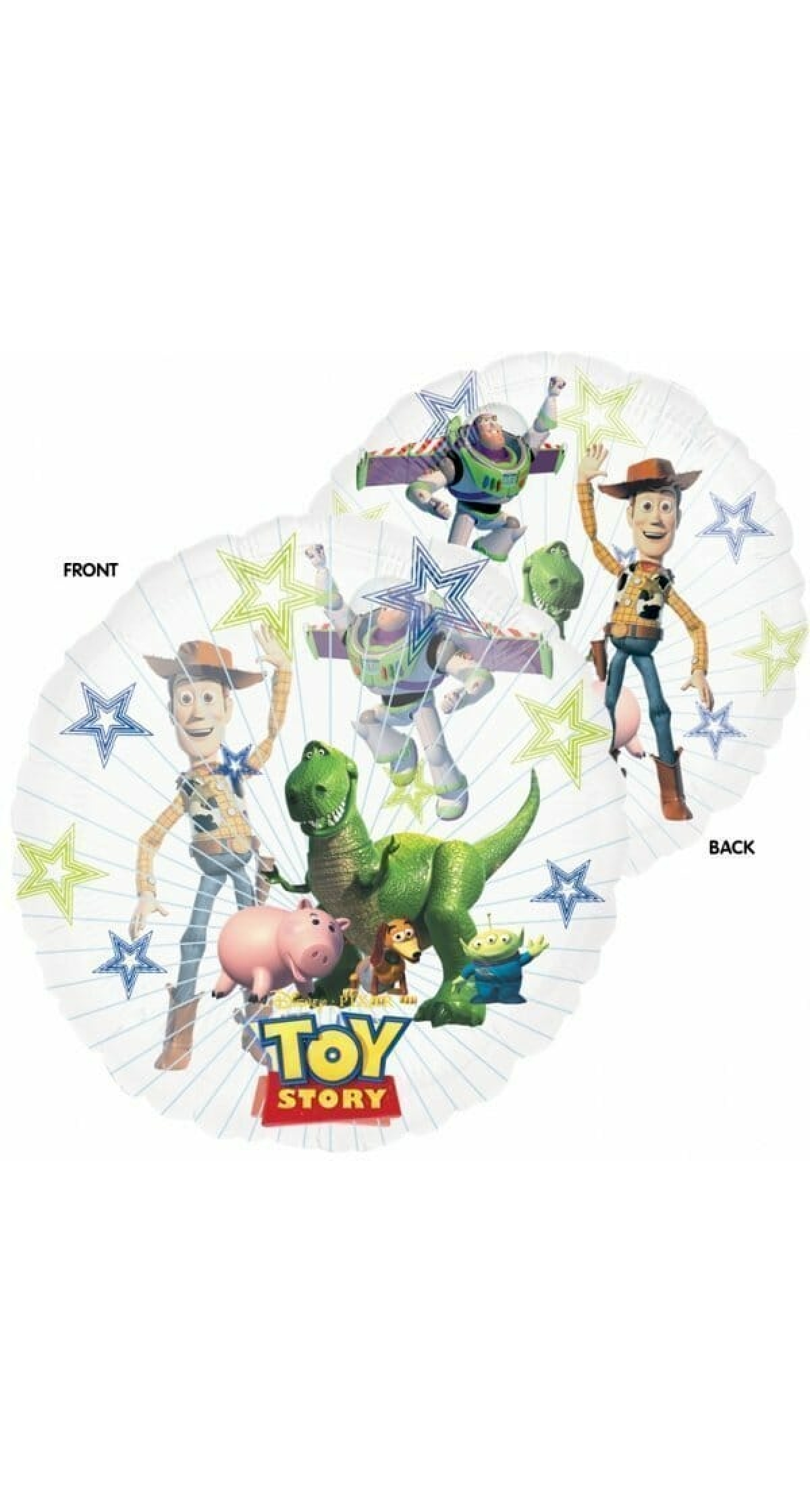Toy Story Transparent Round Foil Balloon 26" (66cm)