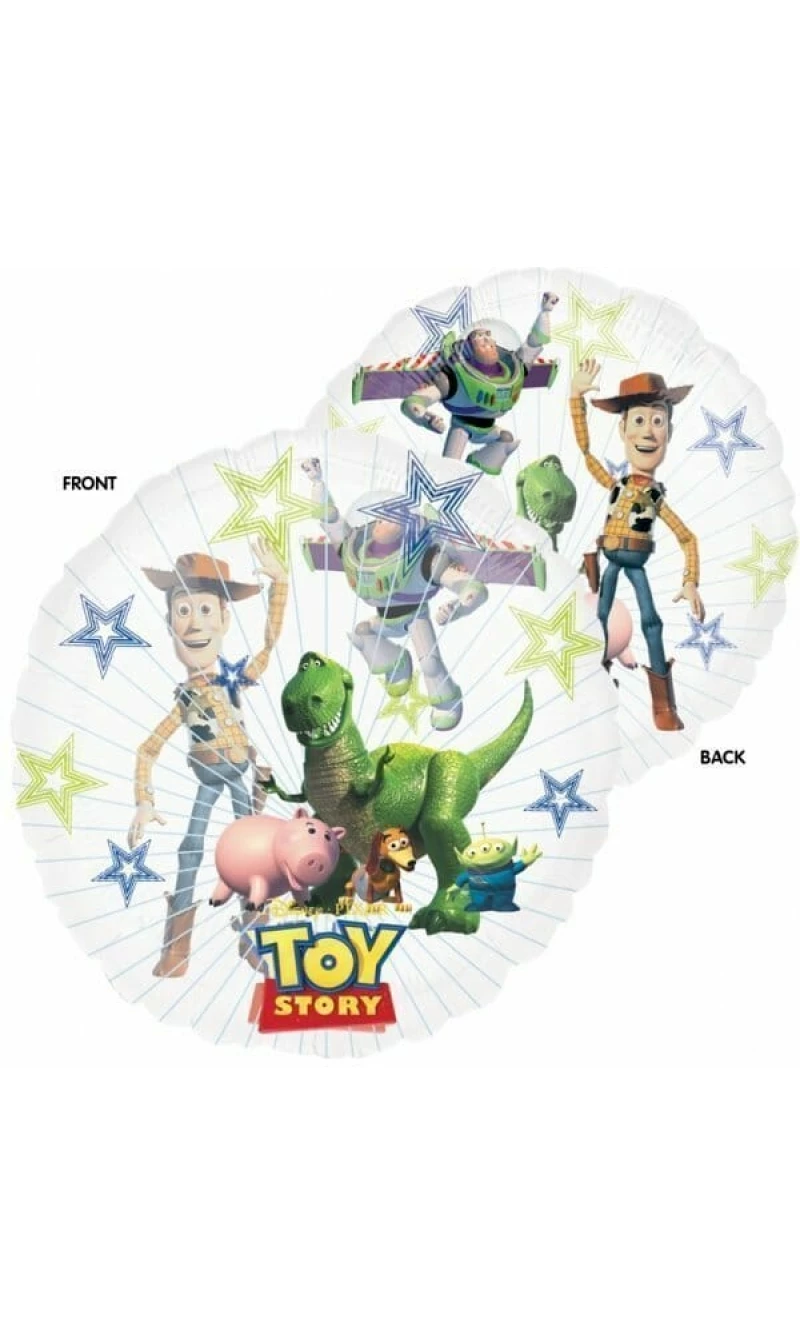 Toy Story Transparent Round Foil Balloon 26" (66cm)
