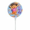 Dora the Ecplorer Mini Round Foil Baloon 9"