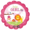 Baby Girl Tweet Foil Balloon 17"