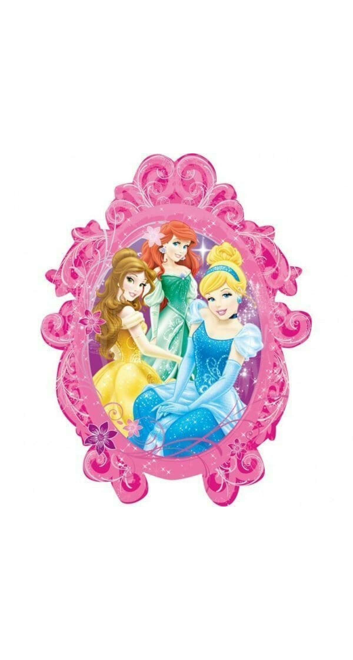 Princess Super Shape Foil Balloon 25" x 31"(63cm x 78cm)