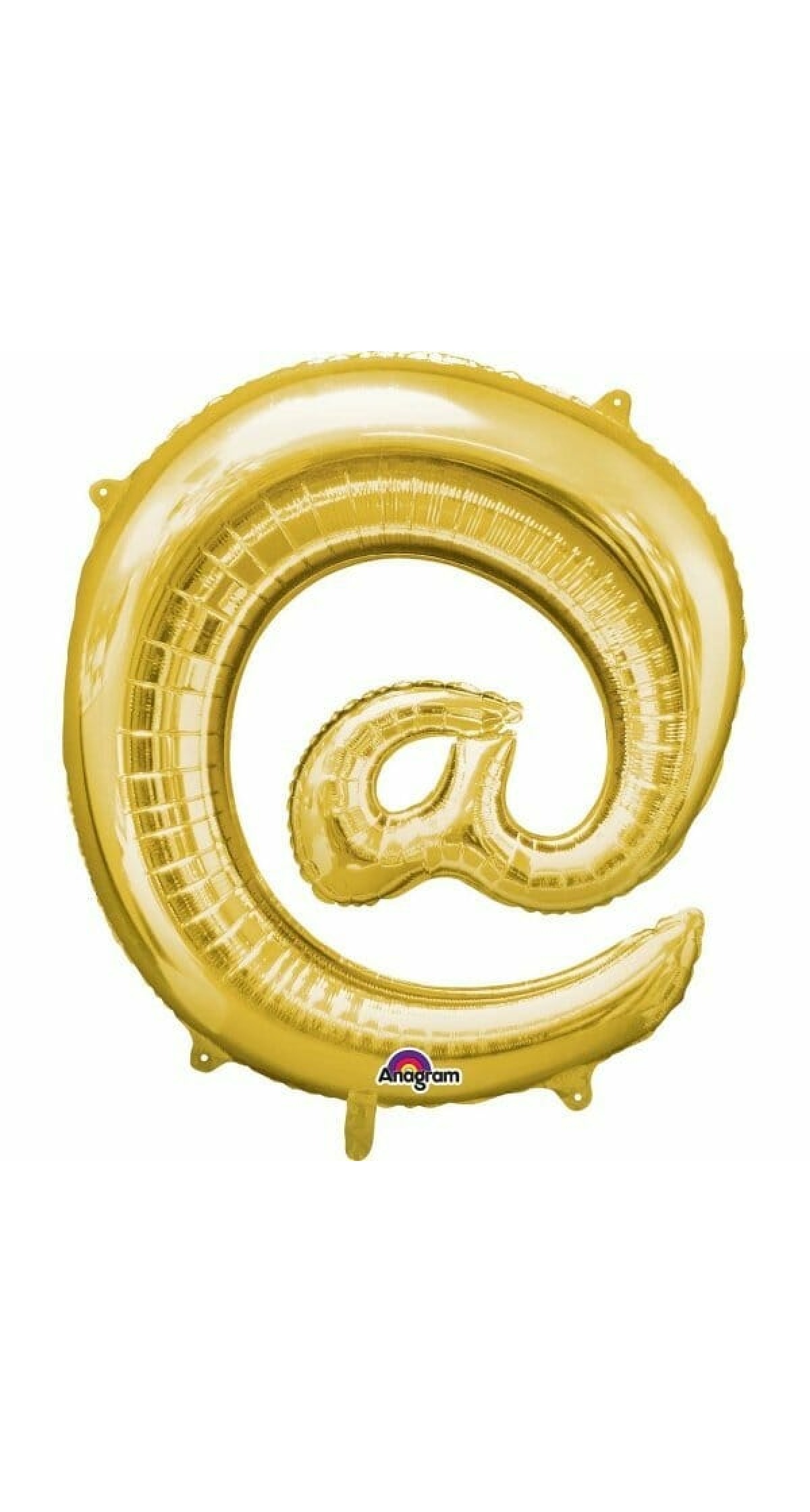 Gold Symbol " @ " Foil Balloon 34''