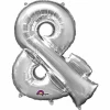 Silver Symbol " & " Foil Balloon 34''