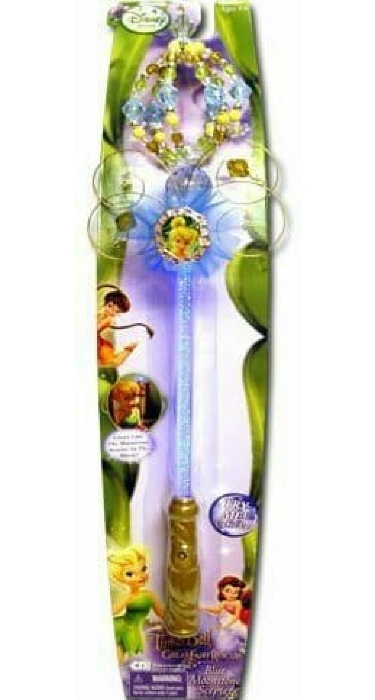 Tinkerbell and Fairies Light Up Blue Moonstone Scepter - 46cm