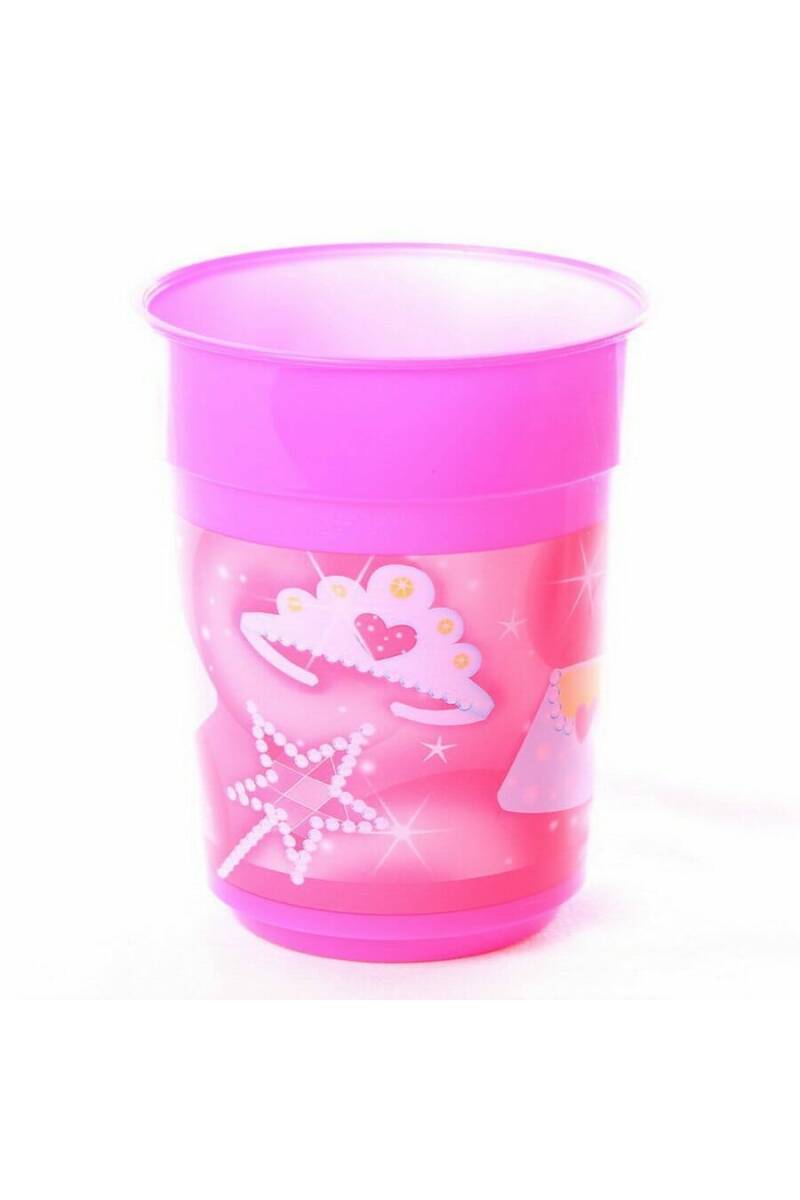 Princess Pink Plastic Tumbler - 473ml