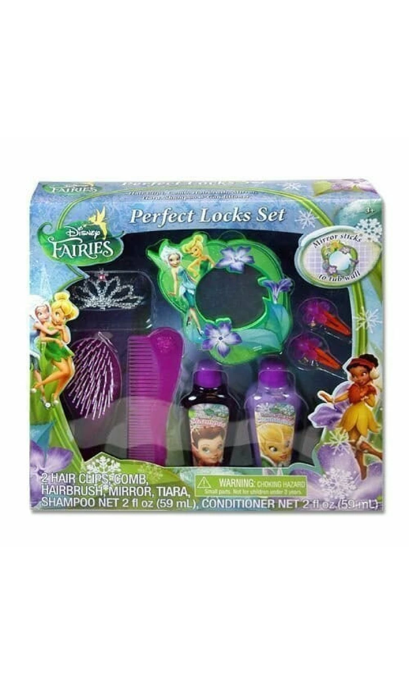 Tinkerbell & Fairies Perfect Locks Set - 8Pcs
