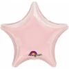 Metallic Pearl Pastel Pink Star Foil Balloon 18''