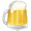 Beer Mug Transparent Super Shape Foil Balloon 20"x 23' (50cm x 58cm)