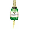 Champagne Bottle Super Shape Foil Balloon 16"