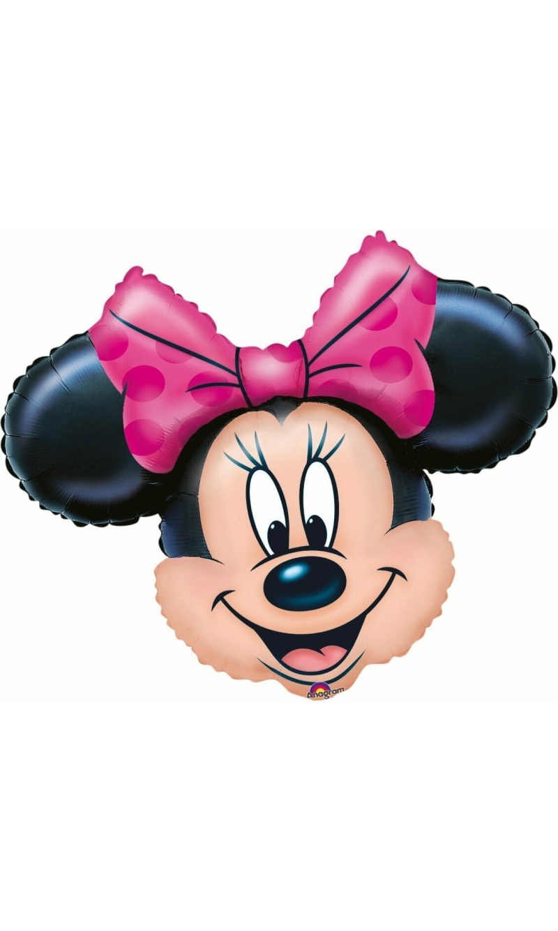 Minnie Mouse Super Shape Foil Balloon 28" x 23" (71cm x 58cm)