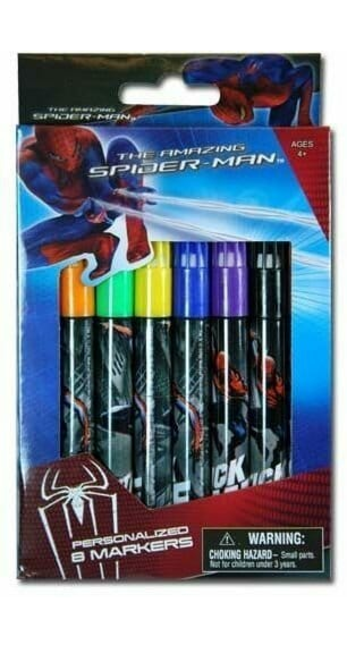 Spider-Man Colouring Juicy Markers - 8pk