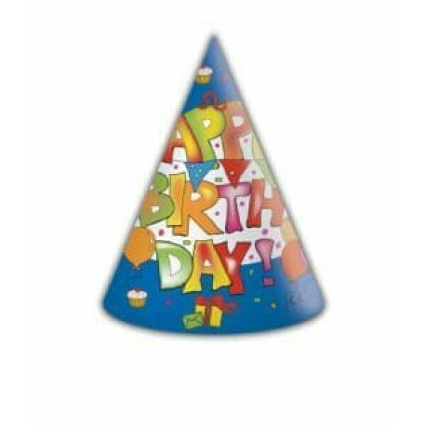 Kokliko Happy Birthday Hats - 6pk