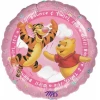 It's A Girl Winnie The Pooh Round Foil Balloon 18"