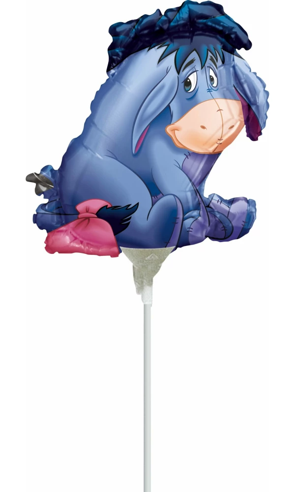 Winnie The Pooh Eeyor Mini Shape Foil Balloon 9"