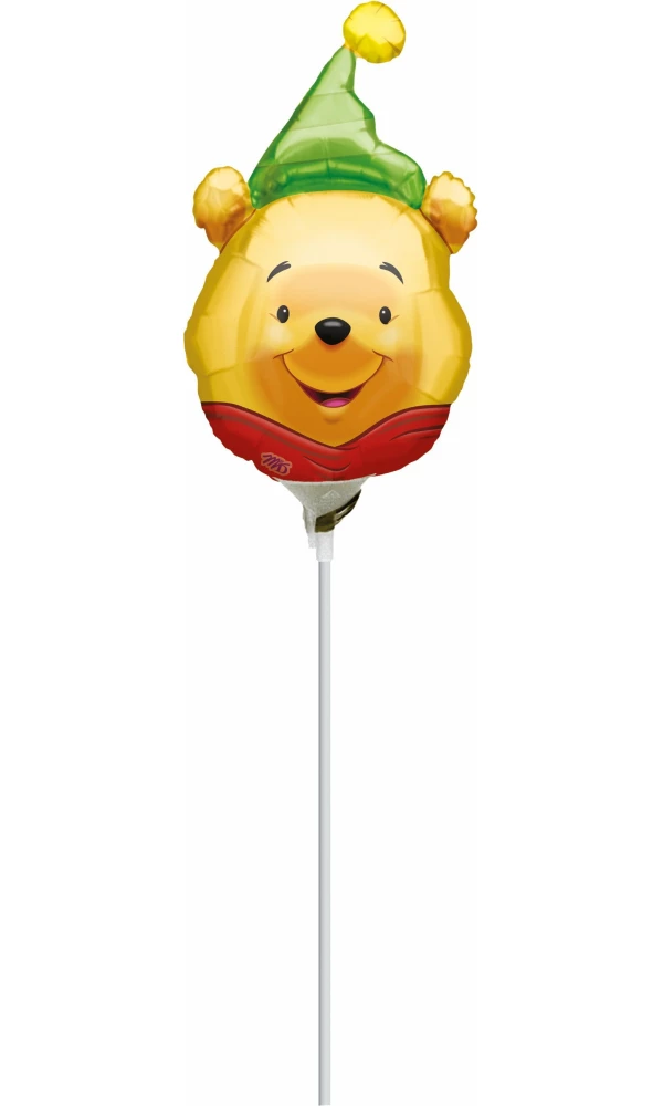 Winnie The Pooh Party Hat Mini Shape Foil Balloon 9"