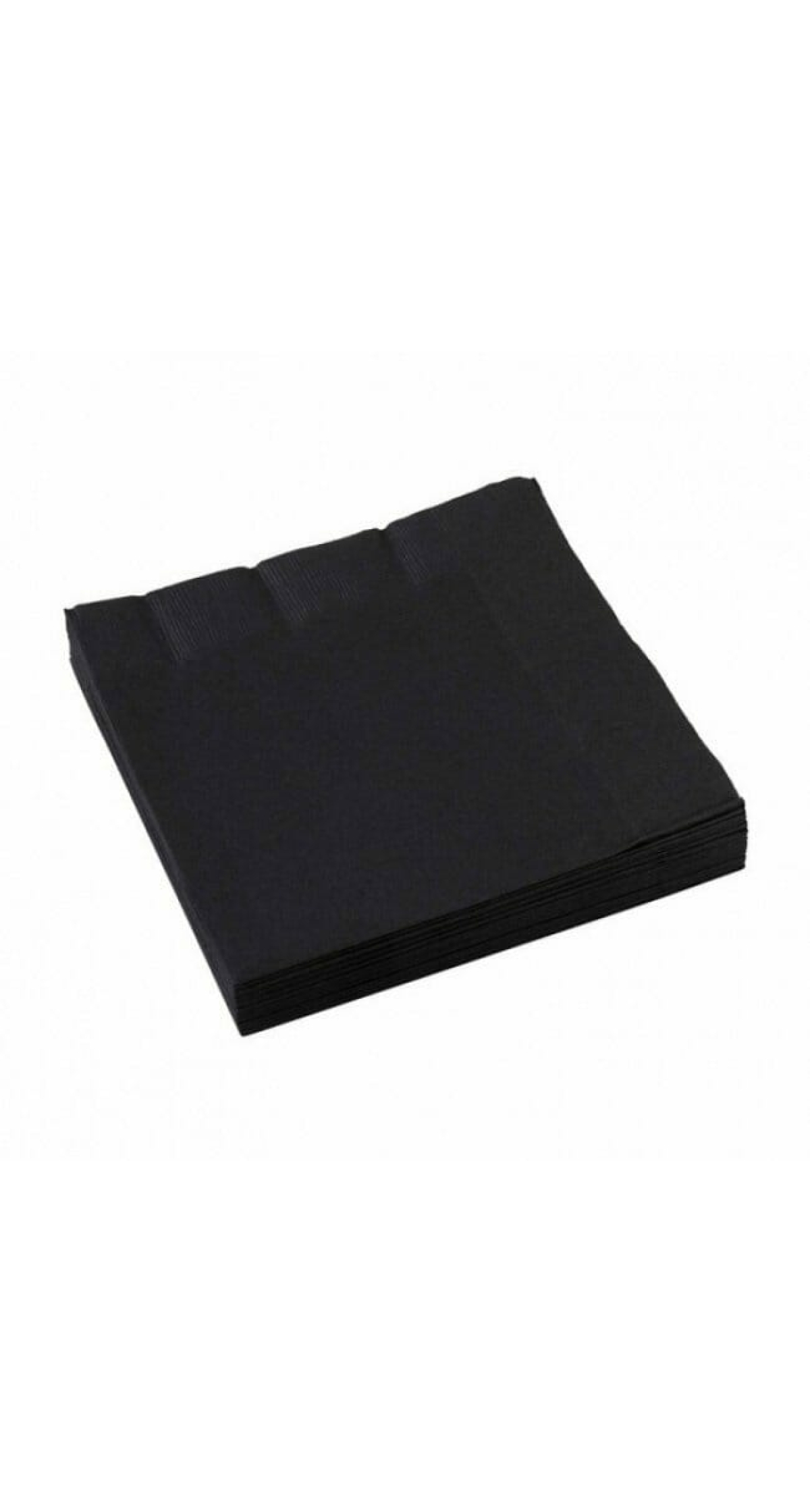 Black - 20 x Lunch Napkins