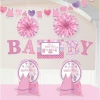 It's A Girl Baby Shower With Love Decoration Kit - 10pcs