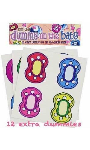 Dummy On The Baby Extra Dummies - 12pk