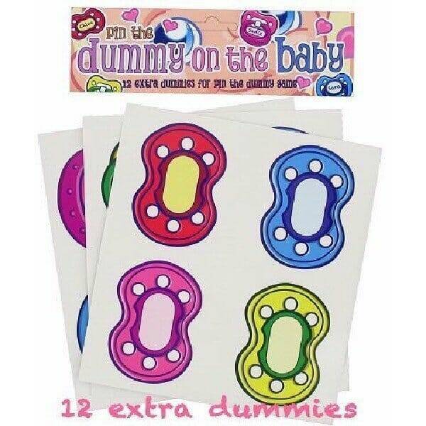 Dummy On The Baby Extra Dummies - 12pk