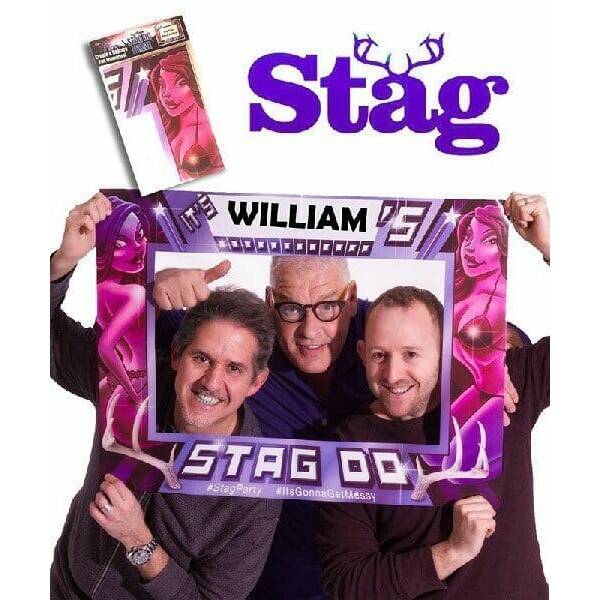Stag / Bachelor Giant Photo Frame - 80cm x 60cm