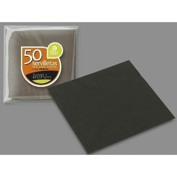 2-Ply Brown Napkin 40 X 40 cm - 50pk