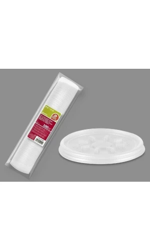 Lid For Thermo Cup 200 Cc "Foam" - 100pk