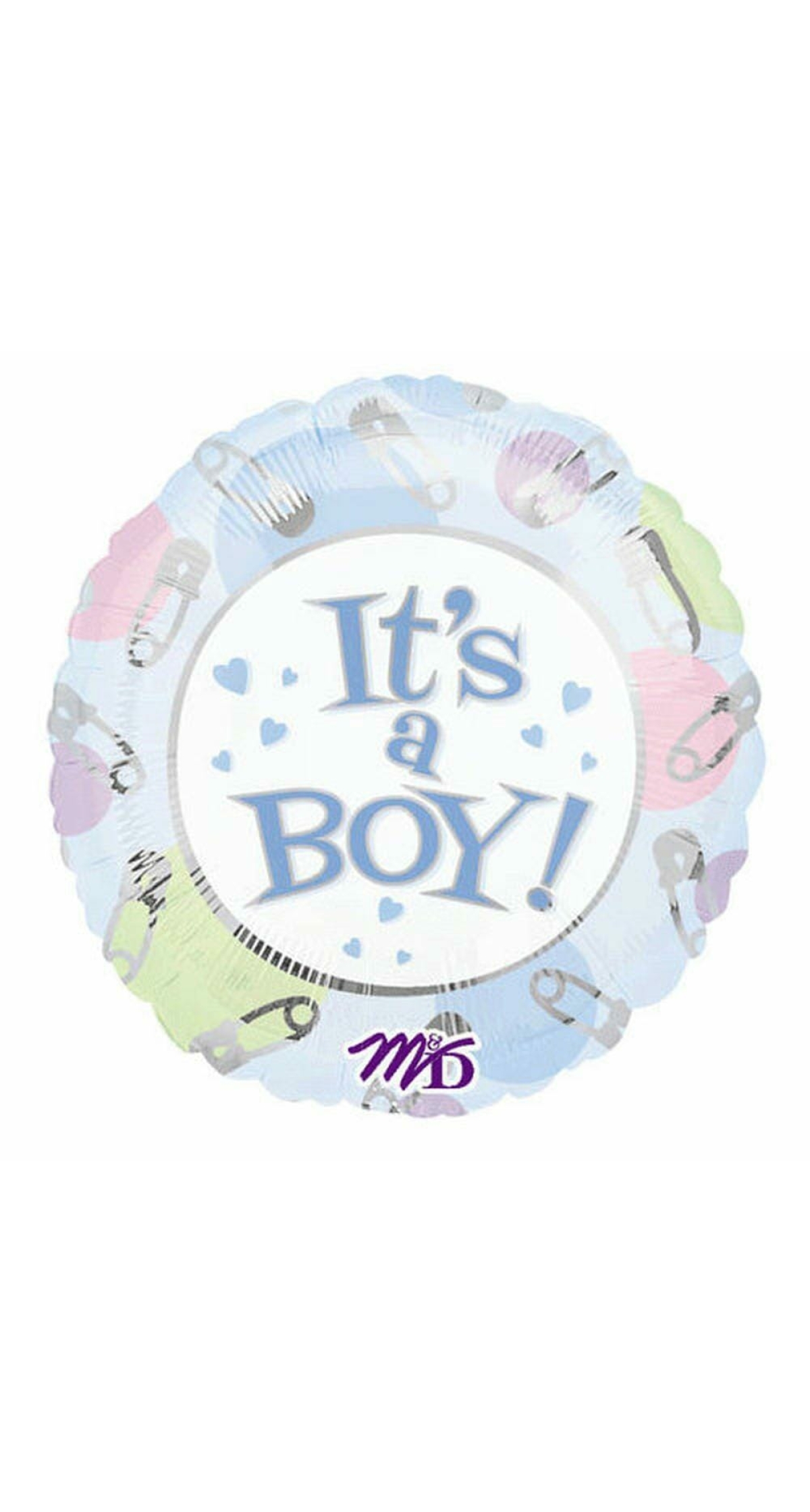 It's a Boy Mini Shape Foil Balloon 9"