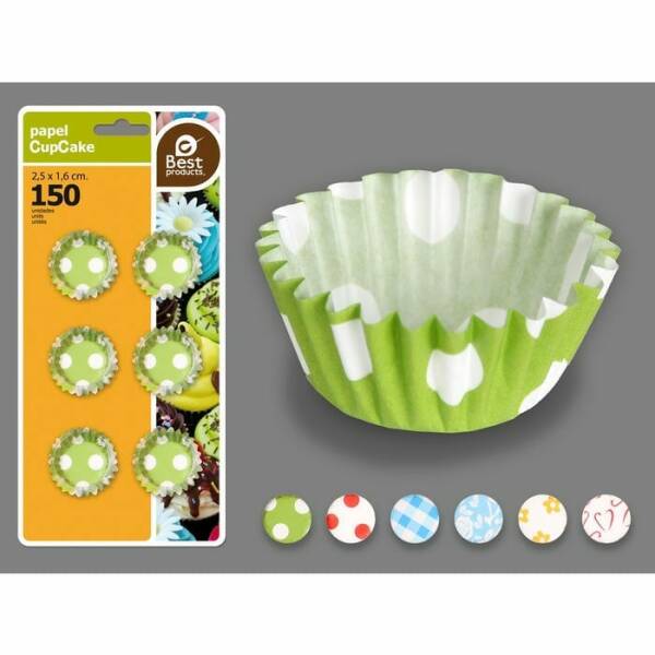 BLISTER 150 MUFFIN MOLD 2,50 X 5,80 X 1,60 CM
