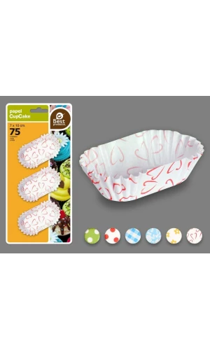BLISTER 75 MUFFIN MOLD 10 X 2,50 X 7 CM