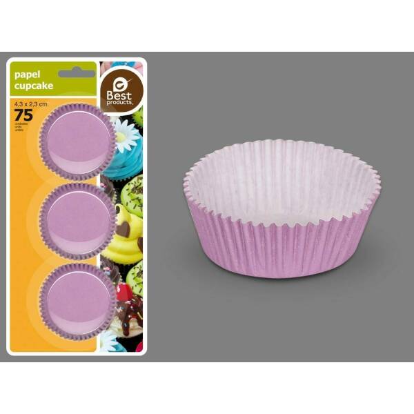 BLISTER 75 LILAC MUFFIN MOLD 4,30 X 2,30 CM