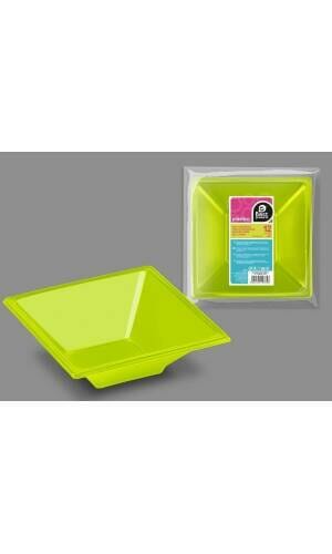 Pistachio Square Bowl 12 X 12 X 4 cm - 12pk