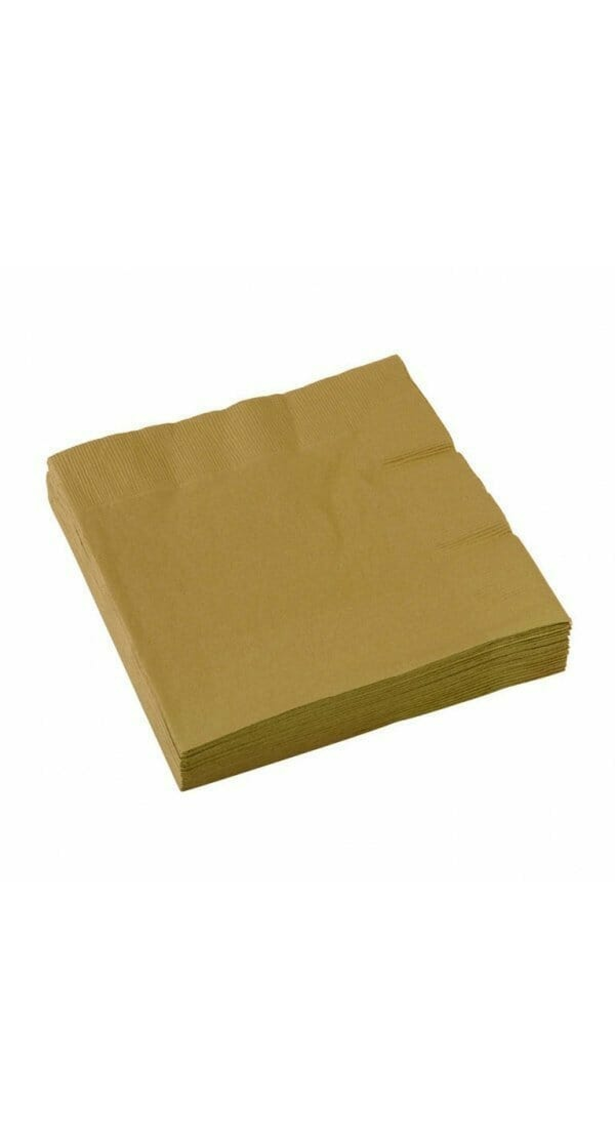 Gold - 20 x Beverage Napkins