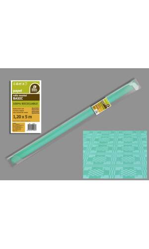 Paper Table Cover Roll 1.2m x 5m - Aquamarine