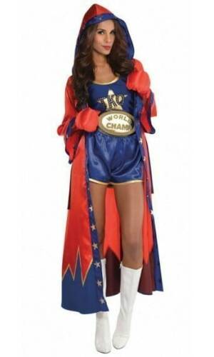 Knockout World Champion Boxer TKO - Adult Size Medium