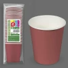 Paper Cups 200ml Bordeaux - 24pk
