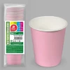 Paper Cups 200ml Pink - 24pk