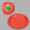 Round Paper Plate 20cm Red - 10pk